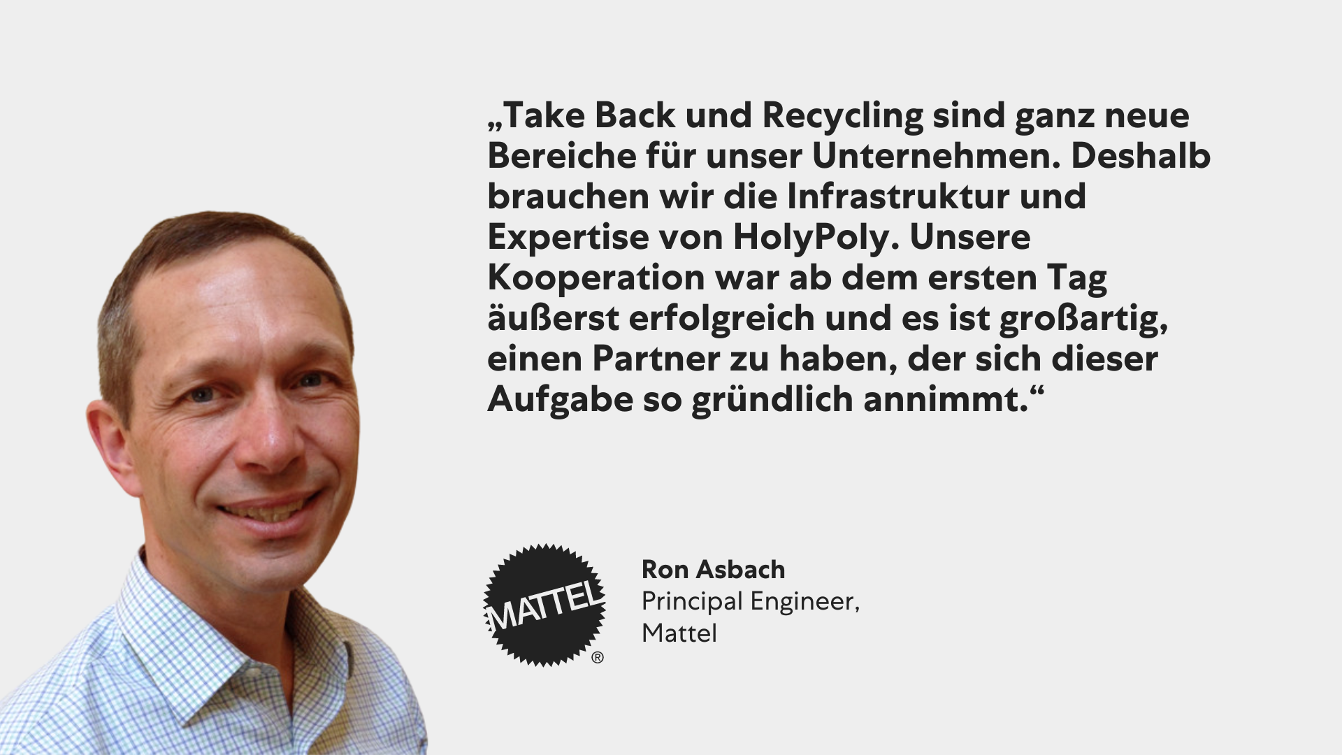 Interview mit Ron Asbach, Principal Engineer bei Mattel